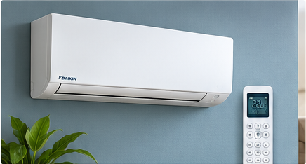 Climatizzatore Daikin monosplit in ambiente residenziale